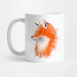 Water Color Fox Mug